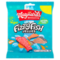 Maynards Bassetts Fizzy Fish 130g