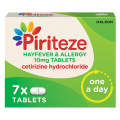 Piriteze Allergy 7pk